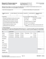 HUD-52517  Request for Tenancy Approval
