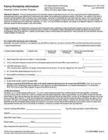 HUD-52665  Family Portability - Certificate & Voucher