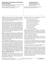 HUD-9886  Authorization for Release of Information / Privacy Act