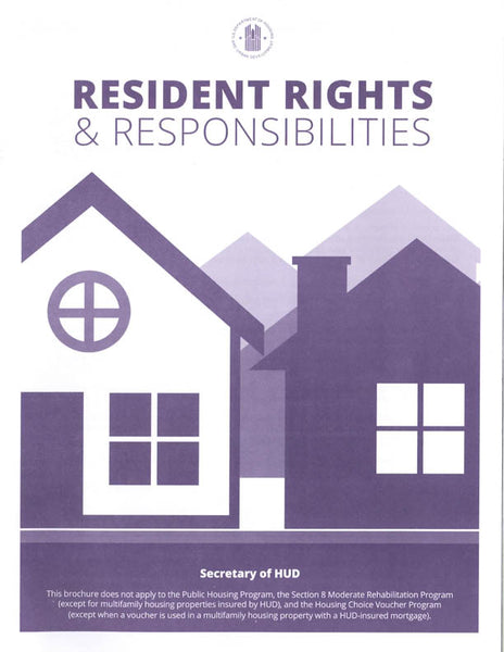 HF-160   Resident Rights and Responsibilities Brochure