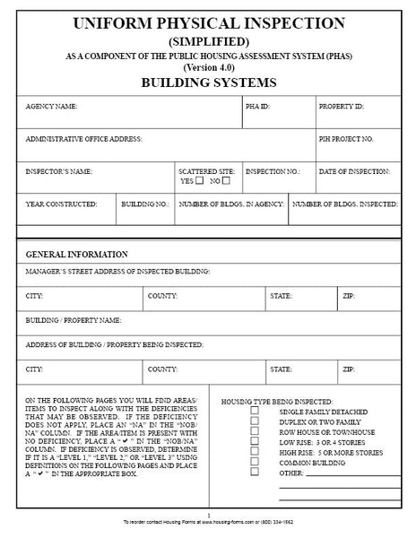 HF-404-B   UPCS Building Systems (includes definitions)